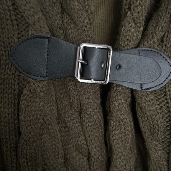 NWT Dressfo Olive/Army Green Sweater - Picture 4 of 5